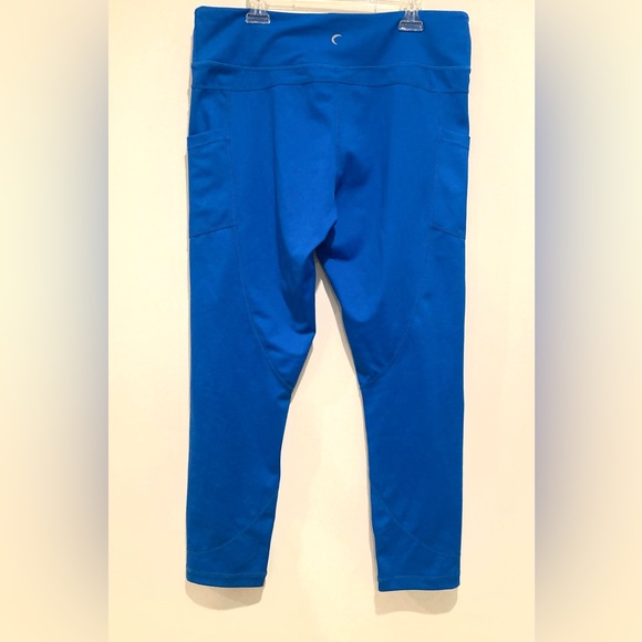 Zyia Light n Tight Hi-Rise 7/8 24” Leggings, Size 14-16, Baltic Blue? - Picture 2 of 10